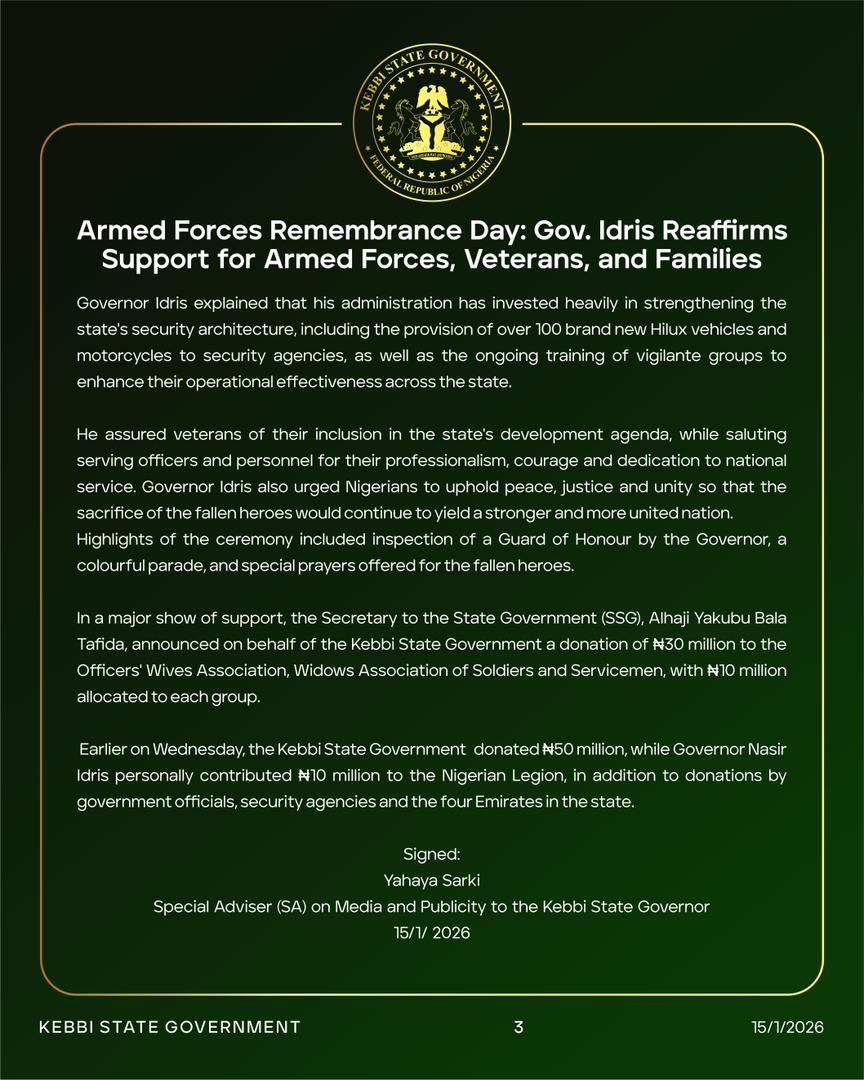 Kebbi State Government tweet media