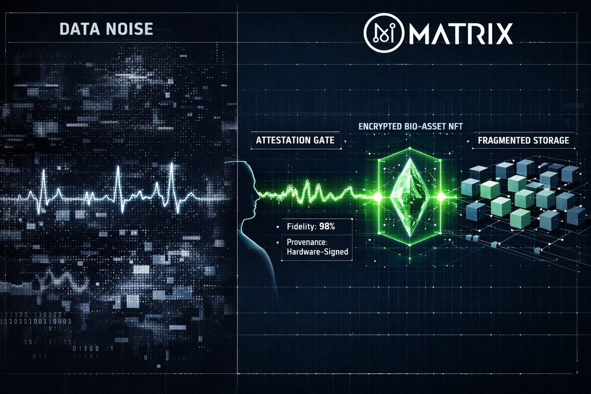 MATRIXCMTO's tweet image. Synthetic data is a dead end.

As foundation models for healthcare expand, the "garbage in, garbage out" problem becomes a liability issue. @MatrixAINetwork is building the infrastructure to supply the one thing AI cannot simulate: human #biodata.