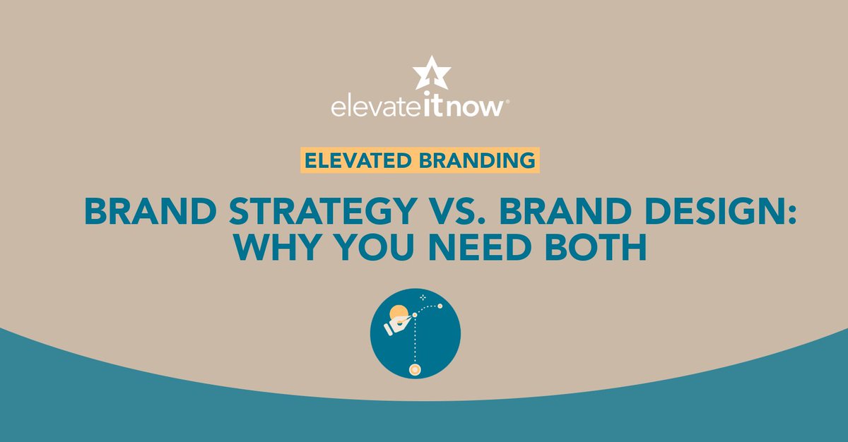 Brand Strategy vs. Brand Design: Why High-Performing Brands Need Both elevateitnow.com/brand-strategy… #BrandStrategy #BrandDesign #OnTheBlog