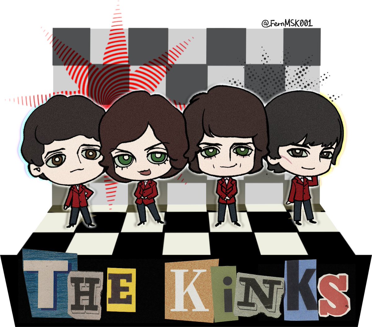fernmsk001's tweet photo. 四个可爱的小东西😼❤️the Kinks！ https://t.co/AkrqjNLjrf