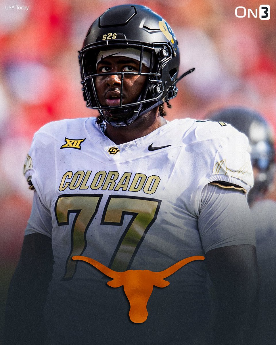 On3's tweet image. NEW: Texas is expected to land a visit from Colorado OT transfer Jordan Seaton, @PeteNakos reports🤘

on3.com/news/transfer-…