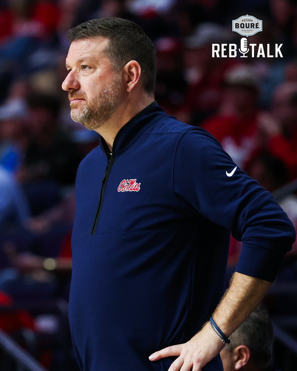 OleMissSports's tweet photo. Reb Talk is back! Fresh off a big win last night, hear from @CoachBeard and former Reb Murphy Holloway tonight at Boure!🎙️ https://t.co/5UzW5gqO8K