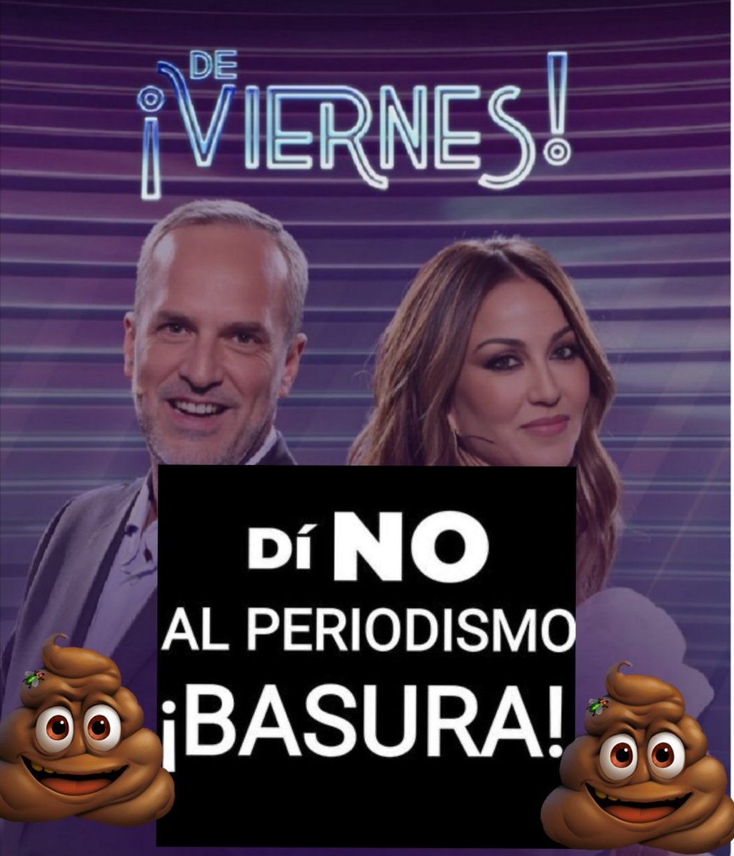AlyjoaT23404's tweet photo. #Mediasetmaltratadores 
#APOYOROCIO15E #SinAudienciaNoHayViolencia
#Apagonamediaset
#ApagonDeViernes
#StopViolenciaMediatica https://t.co/647EvQ1CY9