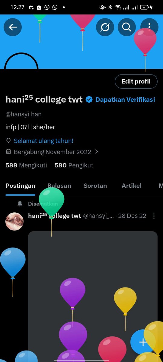 hani²⁵ college twt tweet media