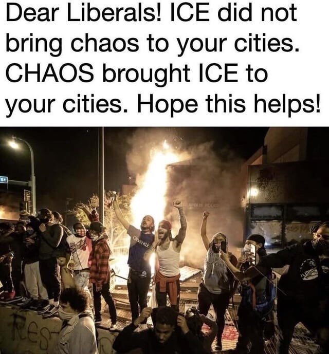 jkeeter82's tweet image. Dude, ICE isn’t the problem! Violent rhetoric from you and Mayor Frey are the problem!
