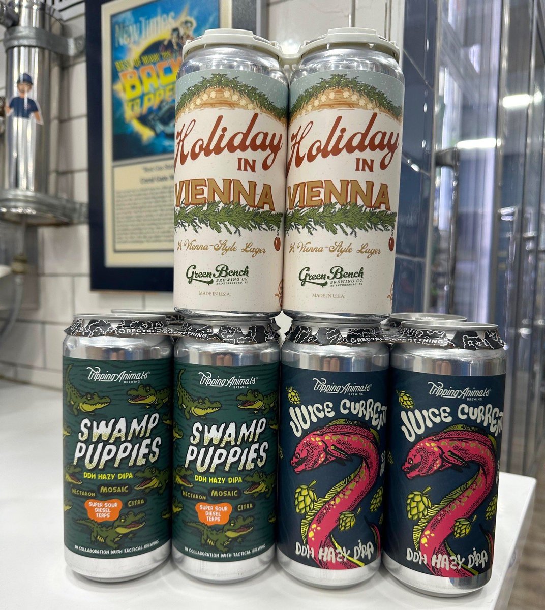 MendezFuel's tweet photo. We've got new deliveries from @GreenBenchBrew, @trippinganimals, and @SierraNevada 👏👏, including Sierra Nevada's Premium Pils. This Pilsner is crafted with the finest ingredients and comes in a compact can that elevates your drinking experience. Stop by 3201 Coral Way in Miami! https://t.co/k8qDPE5aQE