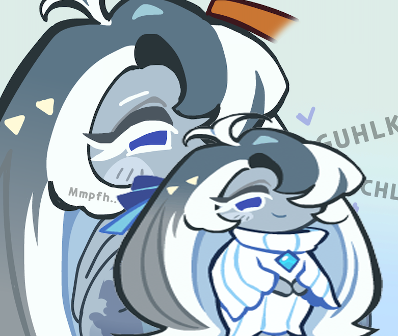 _BubbleeBoba's tweet photo. I'm quite shocked by the amount of support I've gotten on the Escargot Cookie piece, I'm so so glad alot of you like it that much!

Some new teasers for the upcoming drawings in the following days! https://t.co/WecbRyF4wb