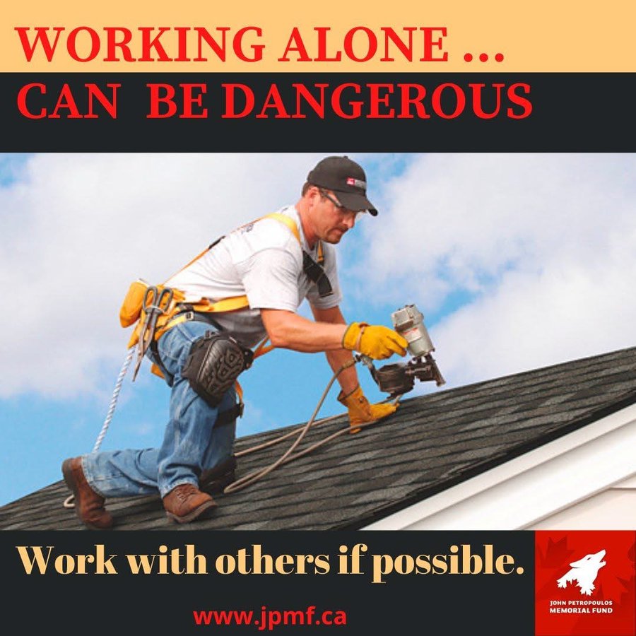 jpmf's tweet photo. ⚠️ To prevent fall injuries, employers must supply workers with guardrail or safety rail systems, safety net systems, or personal fall arrest systems when working at heights.
that
⚠️ Ensure all employees are trained on how to properly use fall protection.
#preventinjuries https://t.co/simHj06GjG