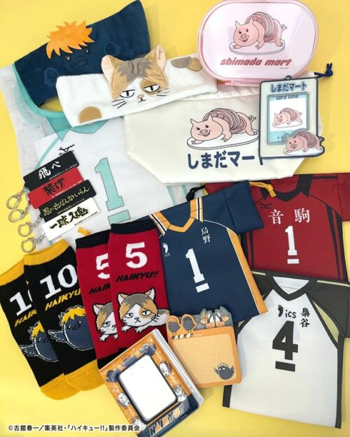 ハイキュー!!　コラボグッズ ハイキュー!!』コラボアイテム第2弾がサンキューマートで4月中旬より