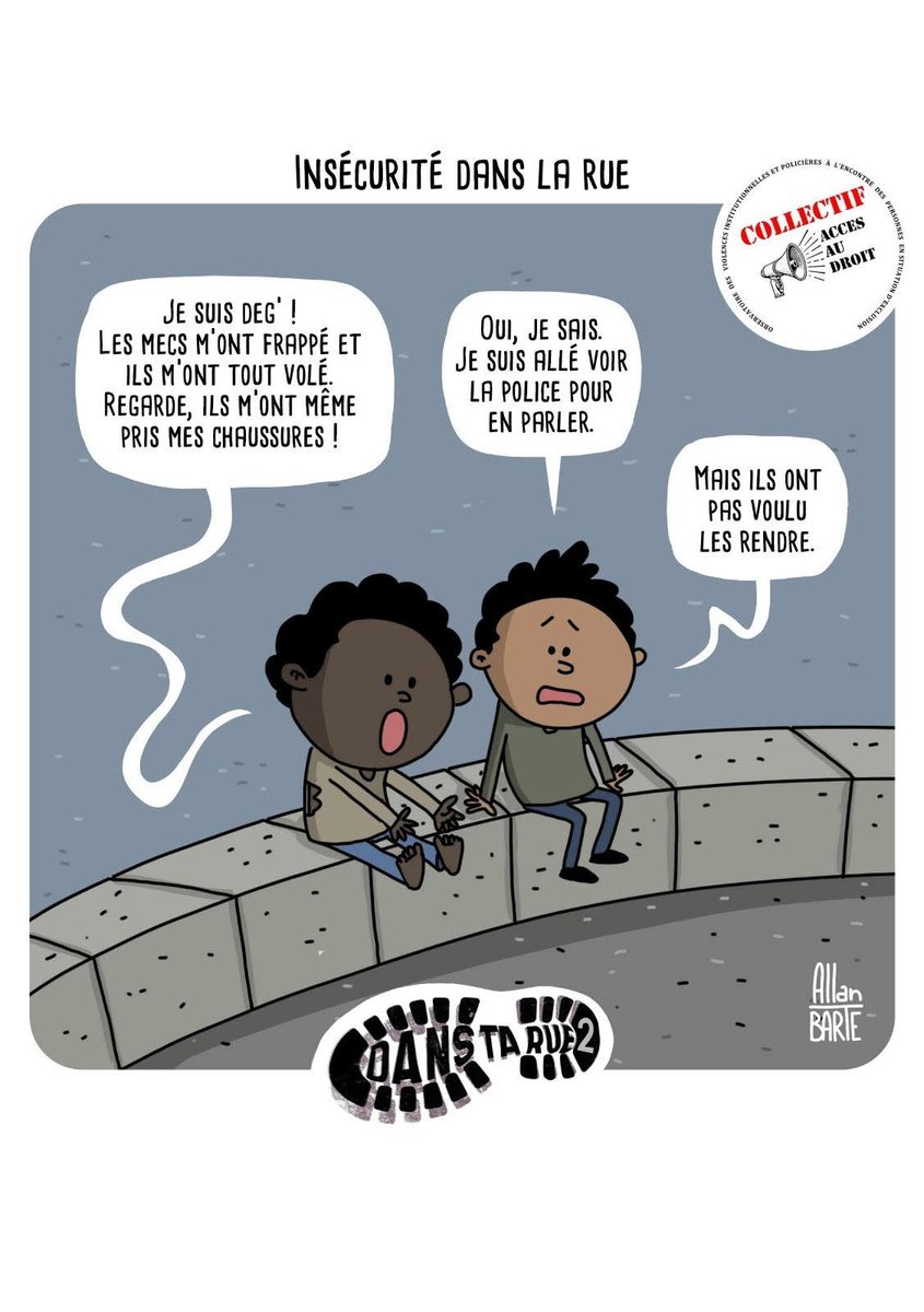 📢Le CAD lance la saison 2 de l’opération "Dans Ta Rue" en partenariat avec <a href="/Mediapart/">Mediapart</a>

🎯L'objectif ? Visibiliser les violences de la vie à la rue et participer à une collecte pour l’achat de tentes

🙏Un immense merci à <a href="/AllanBARTE/">Allan BARTE</a> pour ce premier dessin danstarue.collectifaccesaudroit.org/?year=2026&id=…