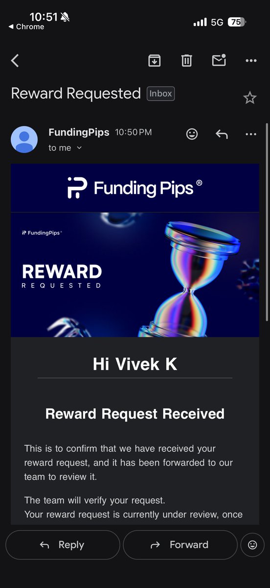VivekXChaudhary's tweet photo. 2500$ Requested with the same account.
Now 12k from this single 50k account.
Anyone can post wins.
I am posting survival.
13 consecutive losses first — payout requested after.
Learn risk management or learn the hard way. https://t.co/0u0hscm5oh