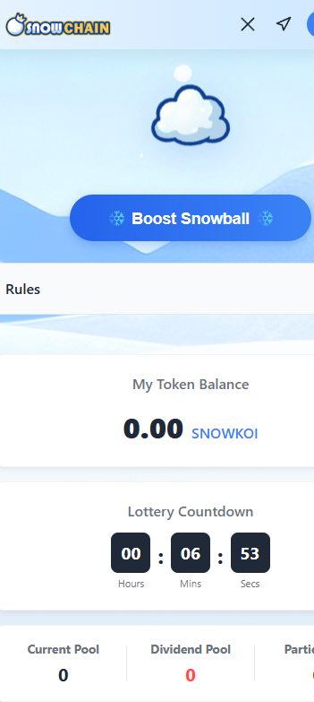 snowkoi_bsc's tweet image. #SNOWCHAIN #SNOWKOI 
Our website is live! snowkoi.top
