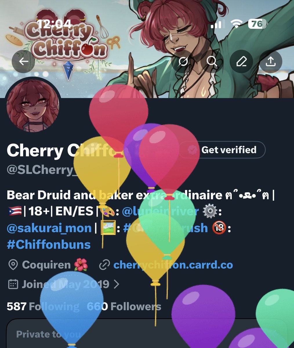 Cherry Chiffon 🐻🍒 tweet media