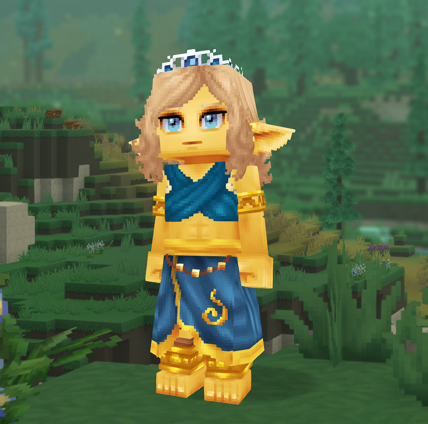 I made a hytale character :D
