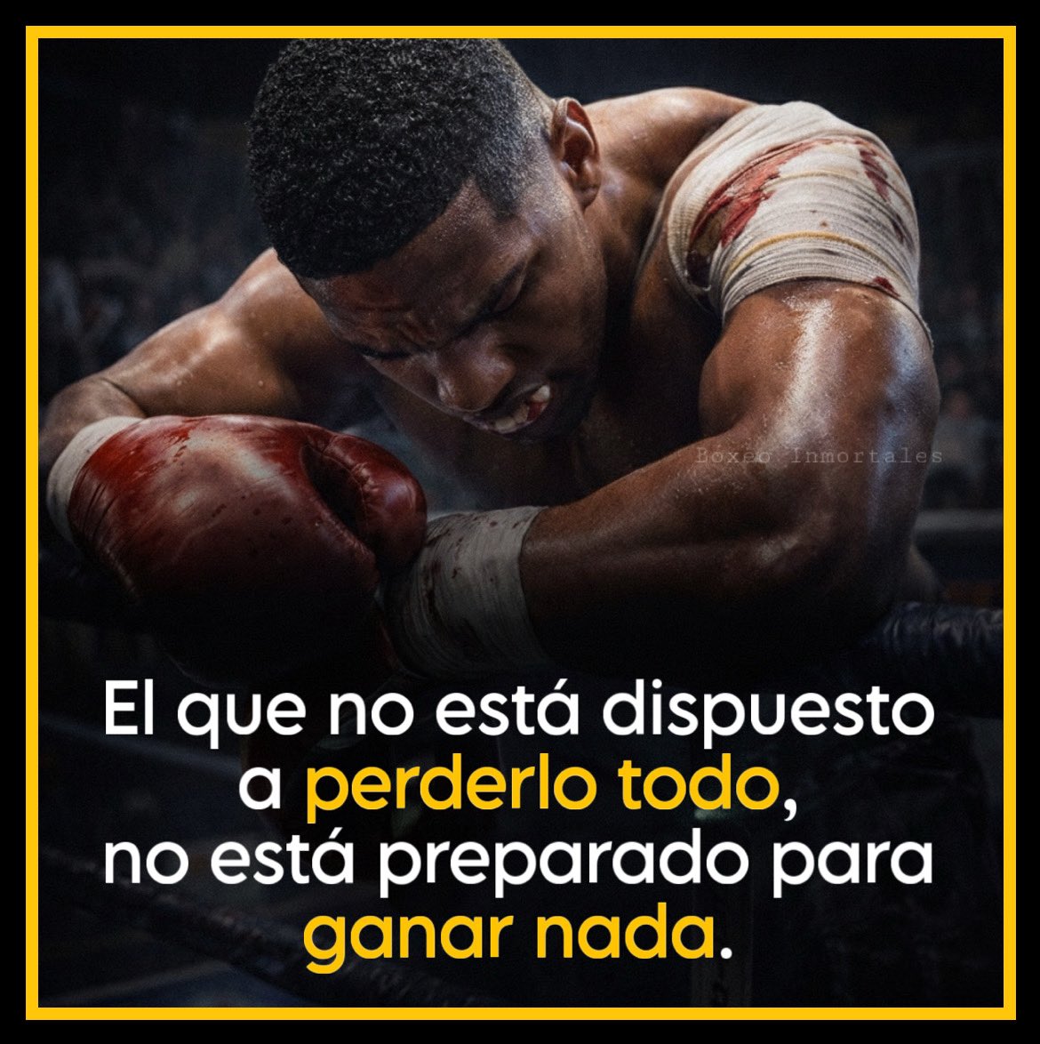 BoxeoInmortales's tweet photo. "El que no está dispuesto a perderlo todo, no está preparado para ganar nada"

#Boxeo 🥊 https://t.co/B1el18JKMI