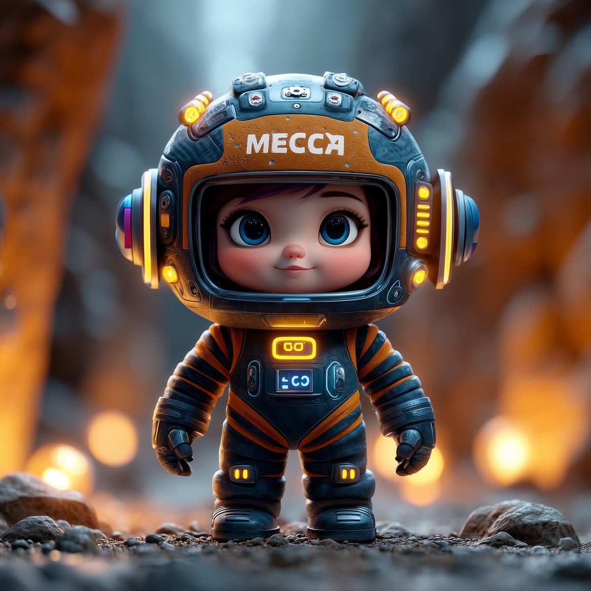 The MECCA explorer stands ready, lights steady, posture calm ✨

This universe rewards those who prepare before they move. Web3 is built by explorers who learn the terrain, then step forward with intent.

Confidence here comes from understanding, not noise.
When the system is