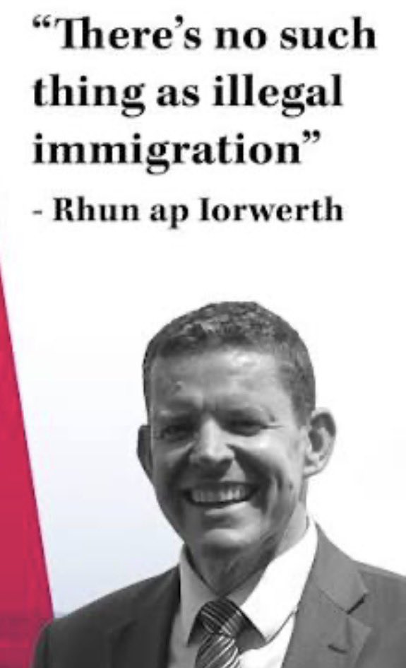 jones_mog's tweet image. As a reminder the leader of Plaid Cymru says there is no such thing as illegal immigration.
This could be the next Welsh Government First minister.
He’d make Drakeford look like Mary Poppins  - the man is deranged
(Updated due to spelling 😉)