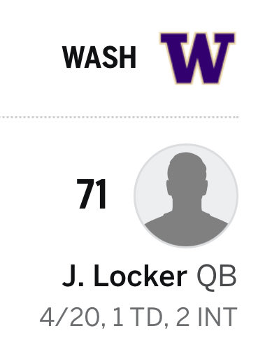 JHunsley541's tweet photo. @HuskiesJack Yeah, this guy from washington was not only drafted, but in the first round. 
Talk about a WEAK draft pick. https://t.co/SHFP7rrRqZ