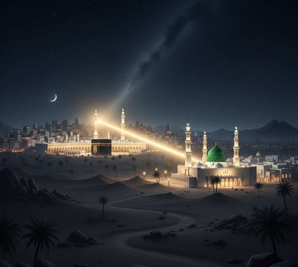 _imamgazali's tweet photo. “Kendisine âyetlerimizden bir kısmını gösterelim diye kulunu bir gece Mescid-i Haram’dan çevresini bereketlendirdiğimiz Mescid-i Aksa’ya götüren Allah’ın şanı yücedir. Hiç şüphesiz O, hakkıyla işitendir, hakkıyla görendir.”

| İsrâ, 1. https://t.co/MDVomk2kp0