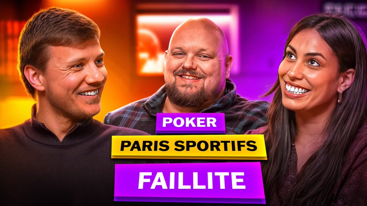 LIEN : youtu.be/q7LadVaLw10
Perdre 100.000€ en 24h et tout recommencer. Devenir Capitaine de la 1ère Équipe Féminine Pro de Poker en Europe et devoir assumer. Deux parcours de vie passionnants pour les invités dans NO BLUFF !