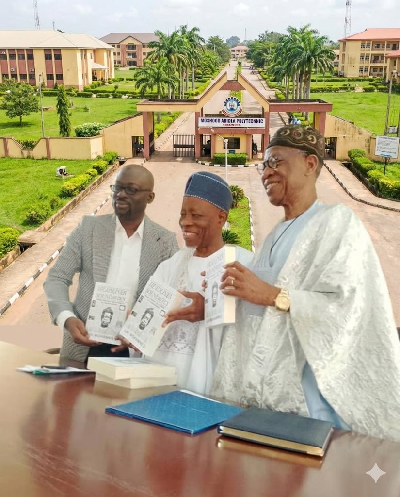 gistlifetv247's tweet image. Ex-Minister Lai Mohammed donates books, charges students on critical thinking
Polytechnic, Abeokuta, Ogun State.
#LaiMohammed #Mapoly #education #nigeriapolitics #StrategicCommunication #journalism #EndSARS #BuhariLegacy #ogunstate #CampusNews