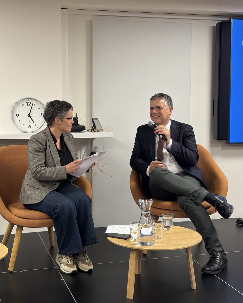 Enabel_Belgium's tweet photo. When challenged on the feasibility of the Kivu–Kinshasa #GreenCorridor at our #EnabelTalks, Emmanuel de Merode embraced the idea of naïveté as a strength:
🗣️“Am I being naive? Maybe, probably. There’s nothing like being naive to achieve the results. Ignorance is bliss. You have to believe in an idea until it becomes reality.”