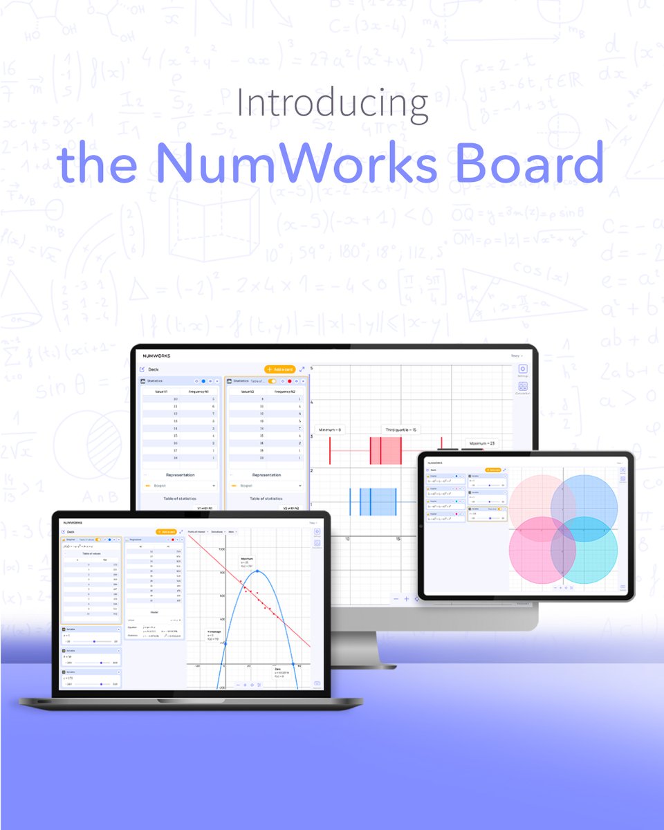 NumWorks tweet media