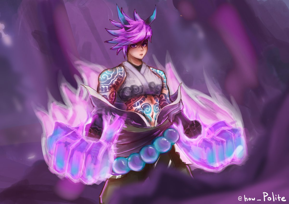 how_Polite's tweet image. Spirit Blossom Vi

Concept for @SkinematicVerse 
Was super fun to work on this zine and meet so many cool people~

#LeagueOfLegends #Vi #BetweenRealmsArtist