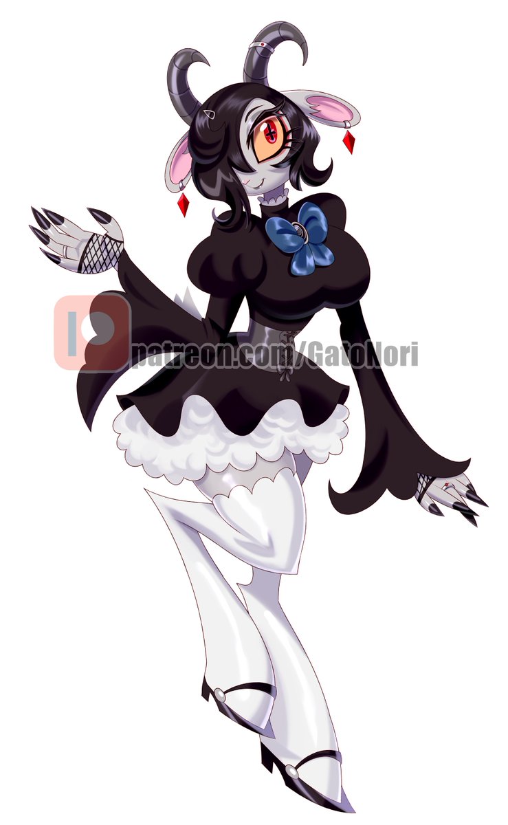 Goth goat adoptable 🐐
ych.commishes.com/auction/show/5…