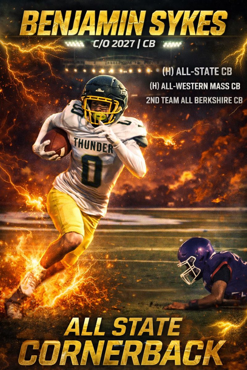 CoachTannerJr's tweet photo. Congratulations to Edward Ferris and Benjamin Sykes for making the All-State team.

Edward Ferris LB/RB 
C/O 2026
97 carries 692 yards 16 TD
53 tackles 11 TFLs 3 sacks 1 FF

Benjamin Sykes CB
C/O 2027
23 tackles 3 ints 8 PBUs 3 TFLs https://t.co/oXQzdS9G4N