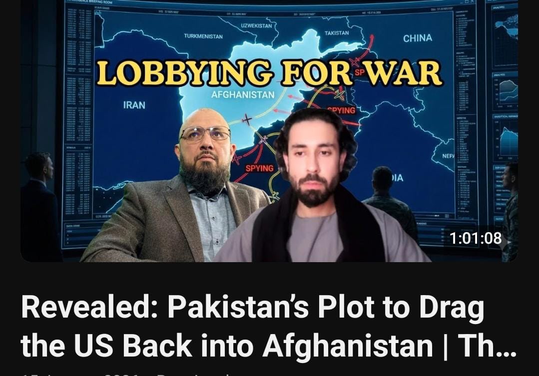 paykhar's tweet photo. New episode out now 🎙️

Is Pakistan lobbying Washington to drag Afghanistan into another war?

In Season 3, Episode 1 of the @AFGEYE Podcast, @aw_kakar and I examine newly disclosed US lobbying records, counterterrorism narratives, and the strategic logic behind renewed calls for conflict.

▶️ Watch the full episode now on our channel: