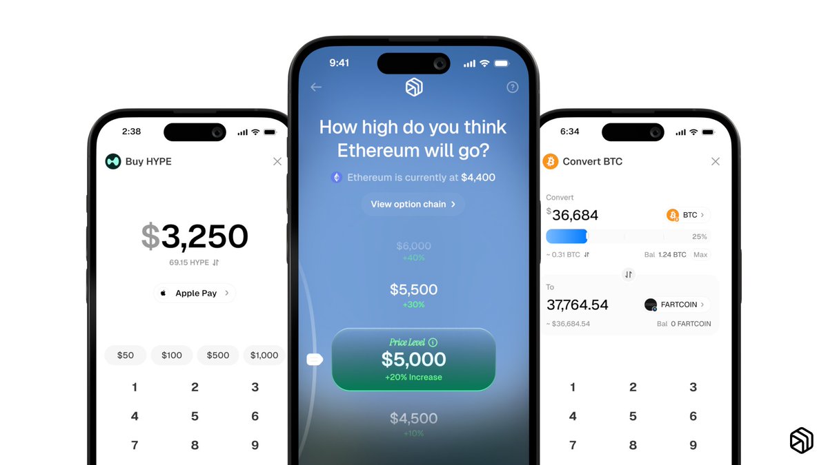 1/ Dream is the fastest way to trade crypto and options. Scroll and see  what more Dream can do