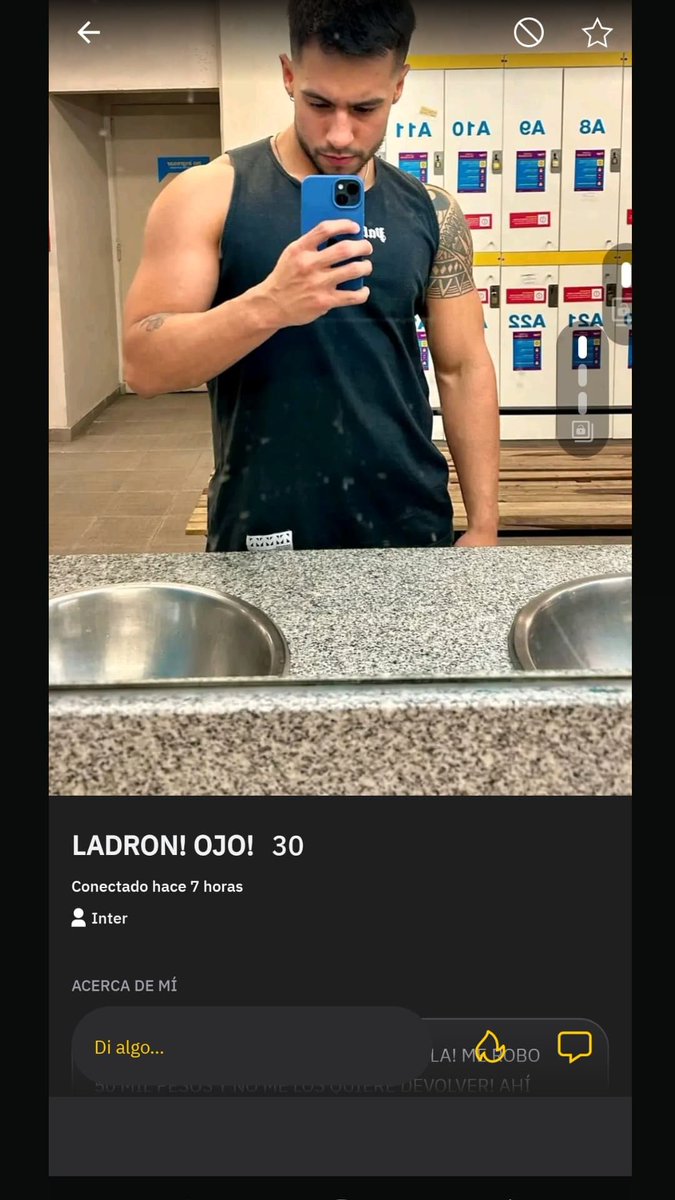 tomVerdalaestaf's tweet photo. este pibe viene cagando gente hace rato jaj tomas verdala estafador le robo a uno en grindr https://t.co/pTYboOgjs5