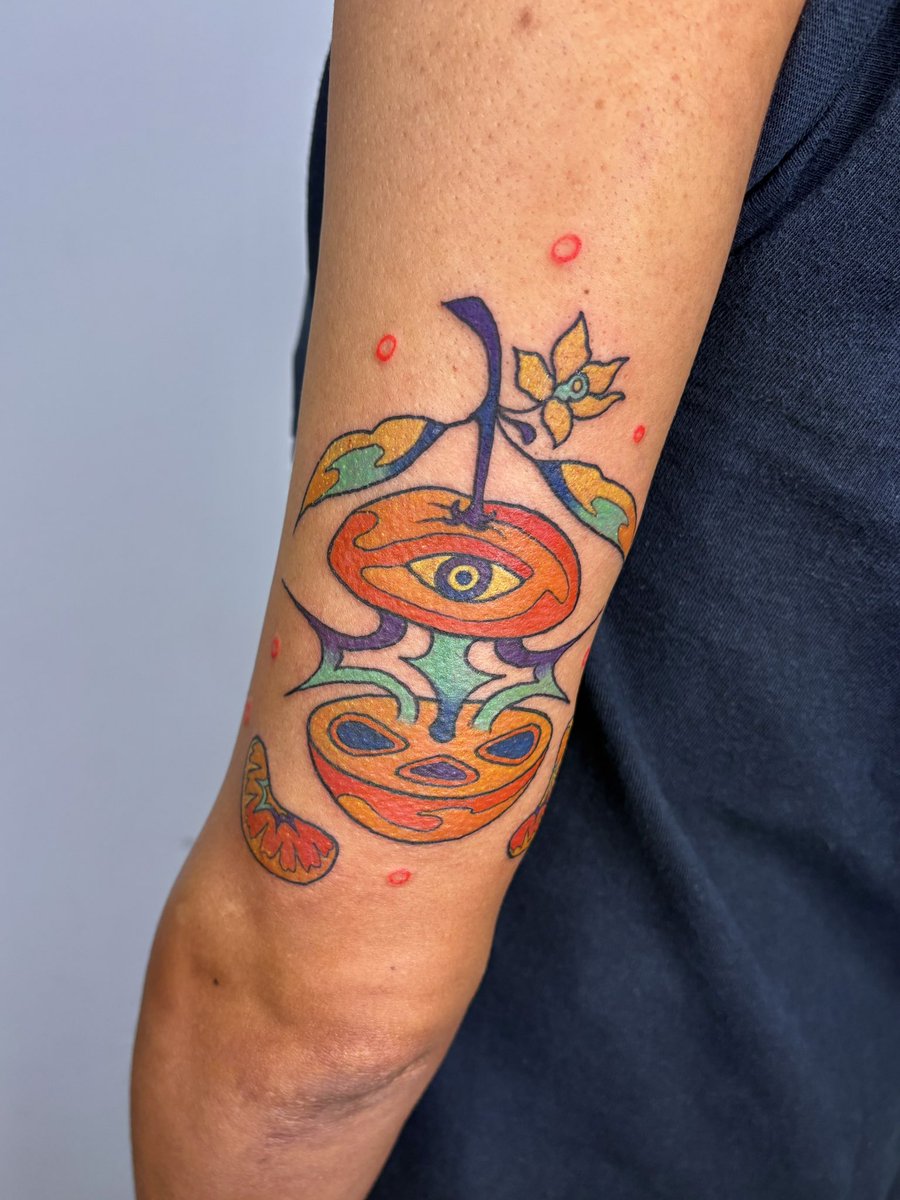 noodledead's tweet image. last of the tattoos i did in barcelona