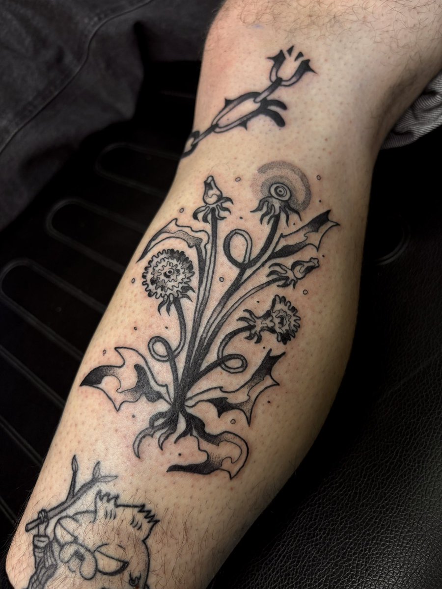 noodledead's tweet image. last of the tattoos i did in barcelona