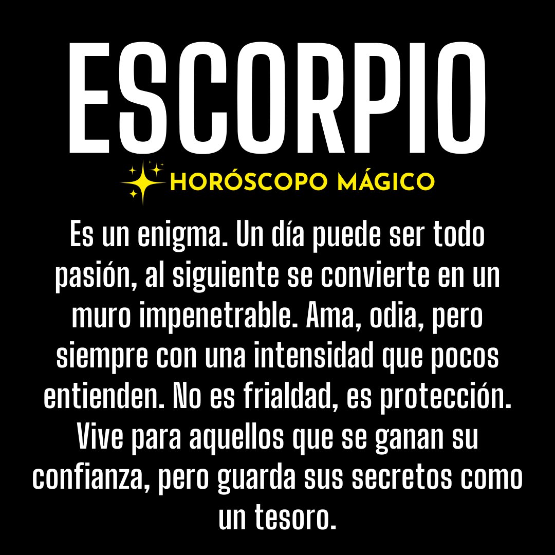 Escorpio Horóscopo Mágico 🔮 tweet media