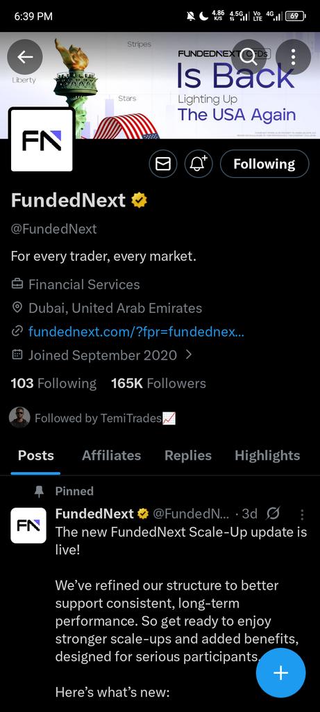 rxfx100x's tweet photo. @Talk2Temikola @FundedNext @Jeffforex_ @Habbyforex_ @kiraforex https://t.co/HHdminx9Cc