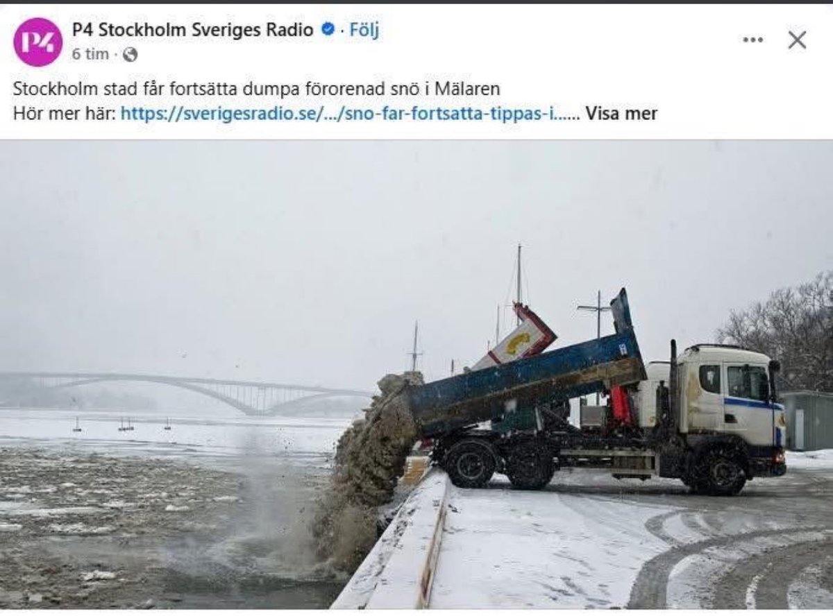 Tvättar du din bil på garageuppfarten så får du böta om det avslöjas. 
Det bekymrar inte den S och MP styrda ledningen i Stockholm. De får tömma skiten direkt i Mälaren.