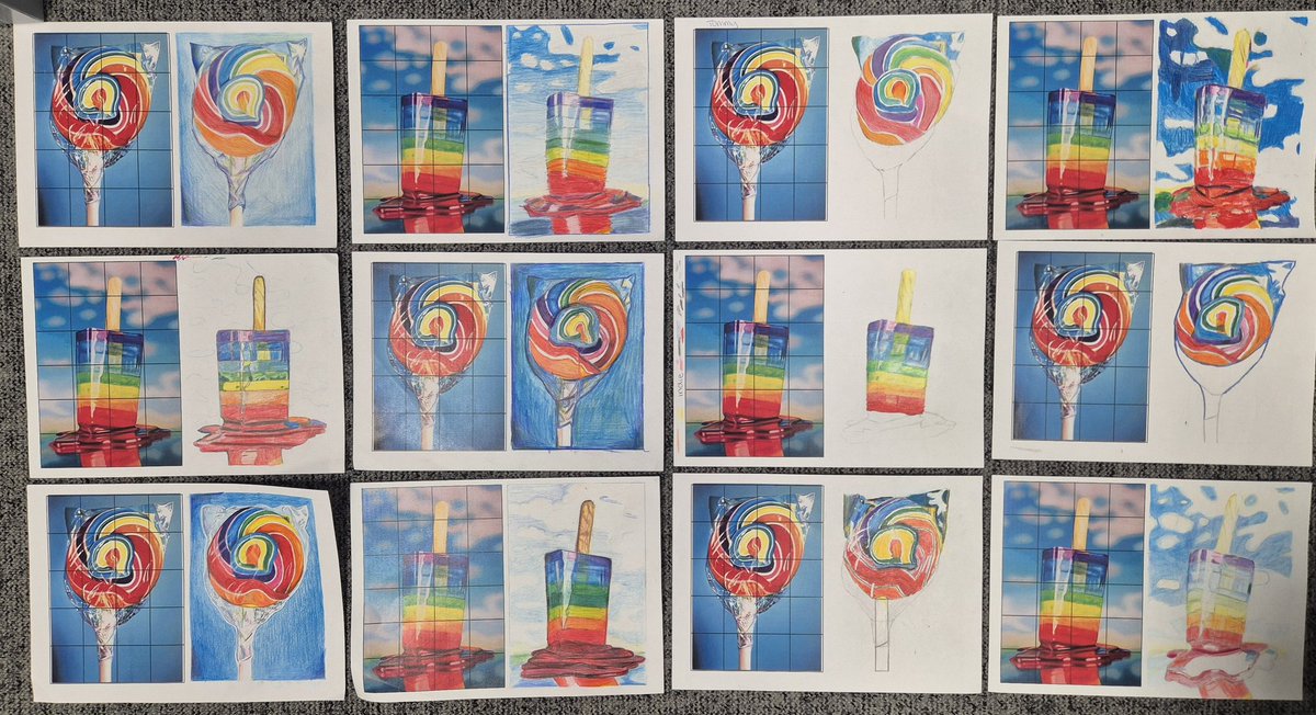 LDOxC21's tweet photo. I am so proud of this class. Just look at these outcomes so far 😍 🍭

Their commitment to trying something new, looking at someone new &amp; refining their coloured pencils still is amazing 👏 

@HoustoneSchool @sarahgraham_art @MissEDoult https://t.co/mCjM7sDQJn