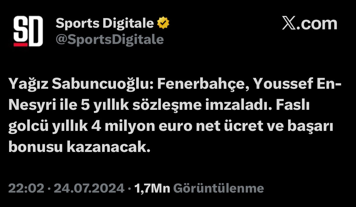 Firestartero's tweet image. Şuradan haric birde 1.5 sezonluguna 21,5 m verdikleri Talisca var !!! 

Ederson , Talisca , Duran , Kante ( olursa ) , Skriniar ,En Nesiry gibi futbolculara toplamda 70- 80 m Euro maaş ödemesi yapılıyor !!! 

Alırken maaşları yarıdan az gosterip , gönderirken maaşın tamamı kadar…