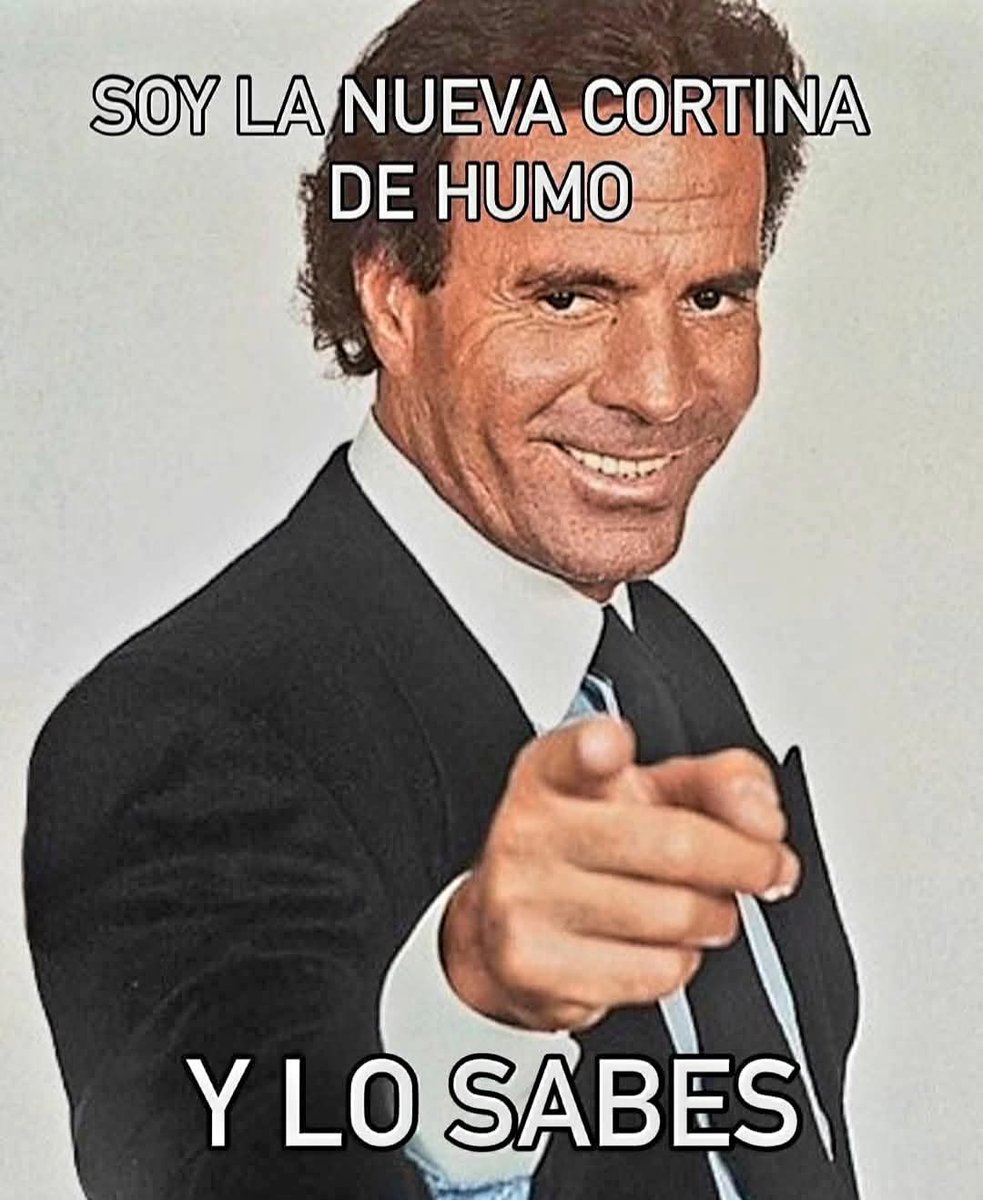 Lo sabemos, Julio.
Y lo saben los suciolistos engañatontos.