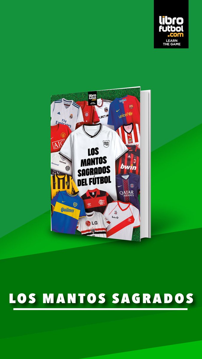 LIBRO_FUTBOL's tweet image. 👕 Los mantos sagrados son parte de la historia del fútbol.

⚽ Uno de los emblemas de fútbol lo tuvo Messi y homenajeó a Diego Armando Maradona.

🔗 Si queres conocer los mejores libros de historia averiguá en:  librofutbol.com

#Messi #Maradona #Argentina #Camisetas