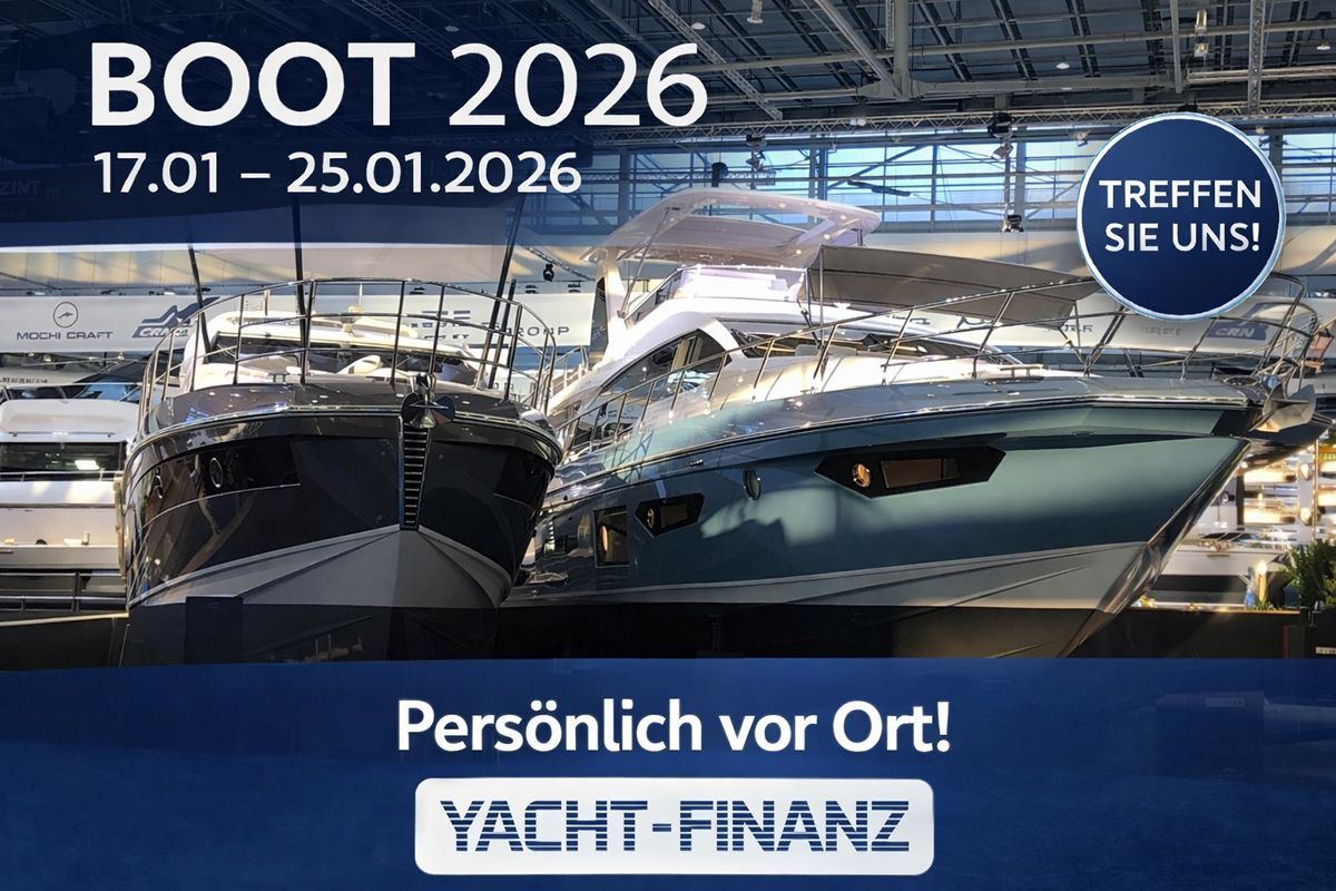 🚤 Sie planen den Kauf eines Bootes oder einer Yacht?
Sprechen Sie auf der BOOT 2026 persönlich mit Yacht-Finanz über passende Finanzierungs- und Leasinglösungen.

📲 Schnell erreichbar über die Fast Lane:
qr.yacht-finanz.de

#boot2026 #yachtfinanz