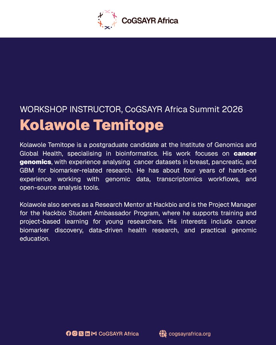 CoGSAYR Africa tweet media