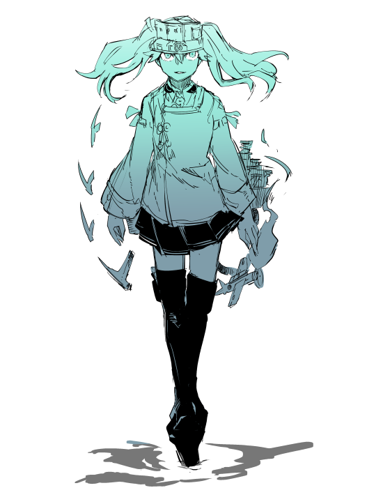 龍驤(艦これ) 「どっちつかずの絵を数年前からジワジワ描いていたな…」|うざきたかまる🍳万能職⑥巻発売中！のイラスト