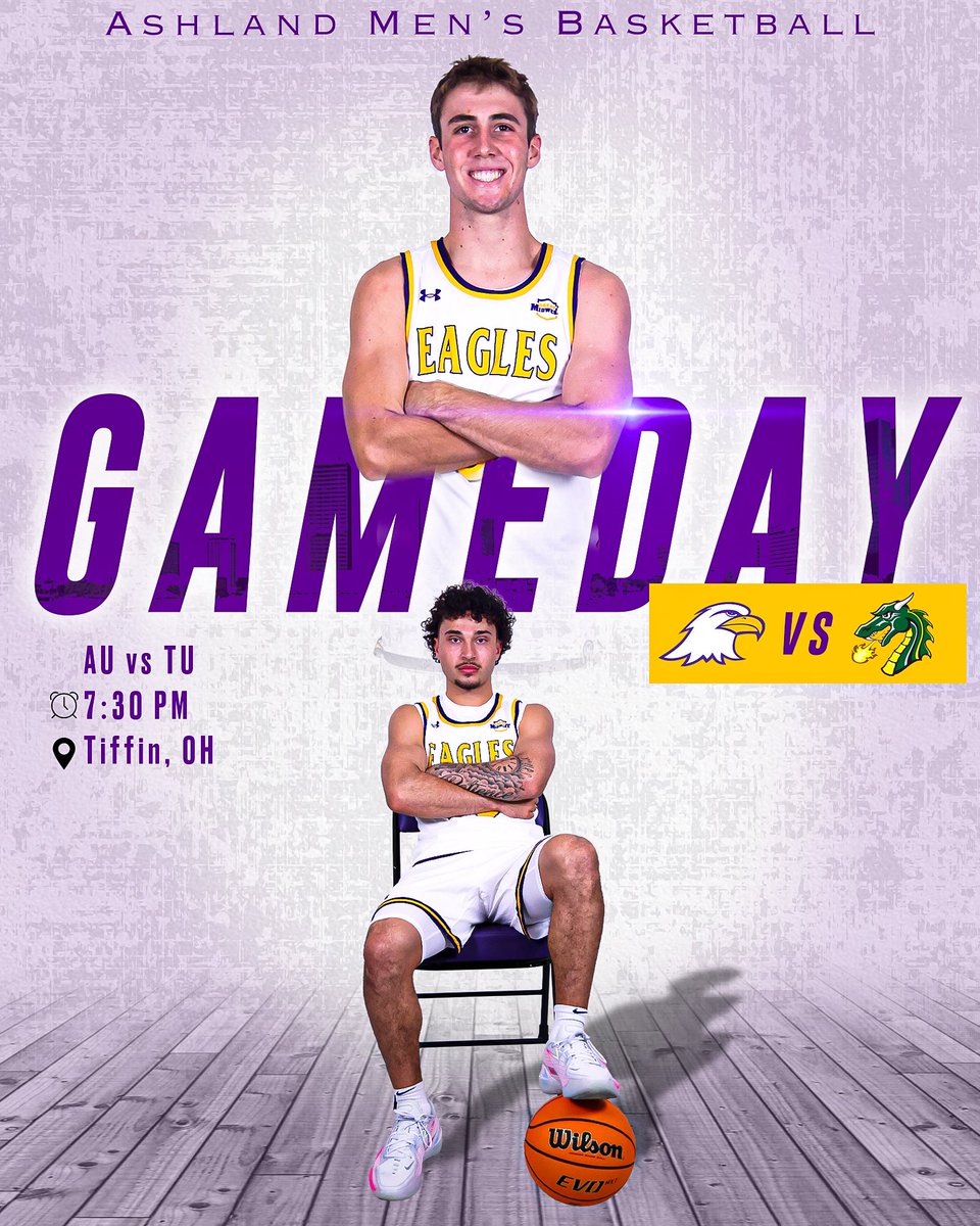 𝗪𝗘 𝗛𝗘𝗔𝗗 𝗪𝗘𝗦𝗧! 🏀

Another GMAC opportunity as we head to Tiffin to take on the Dragons! 

7:30 PM tip

#WeAreFamily | #GoEagles