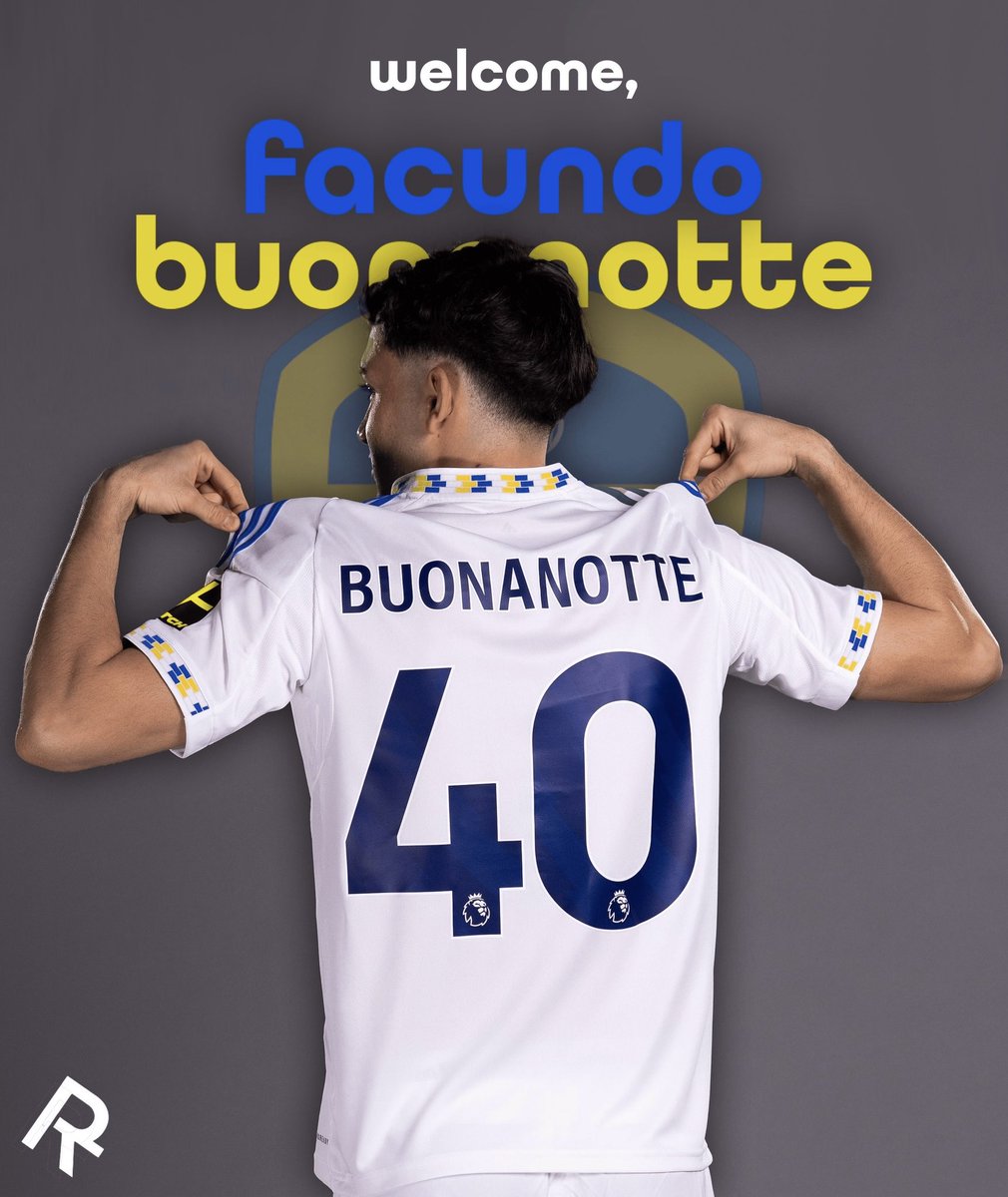 RTLOGOS1's tweet image. Welcome Facundo Buonanotte to Leeds on loan till end of the season! #fyp #foryou #lufc