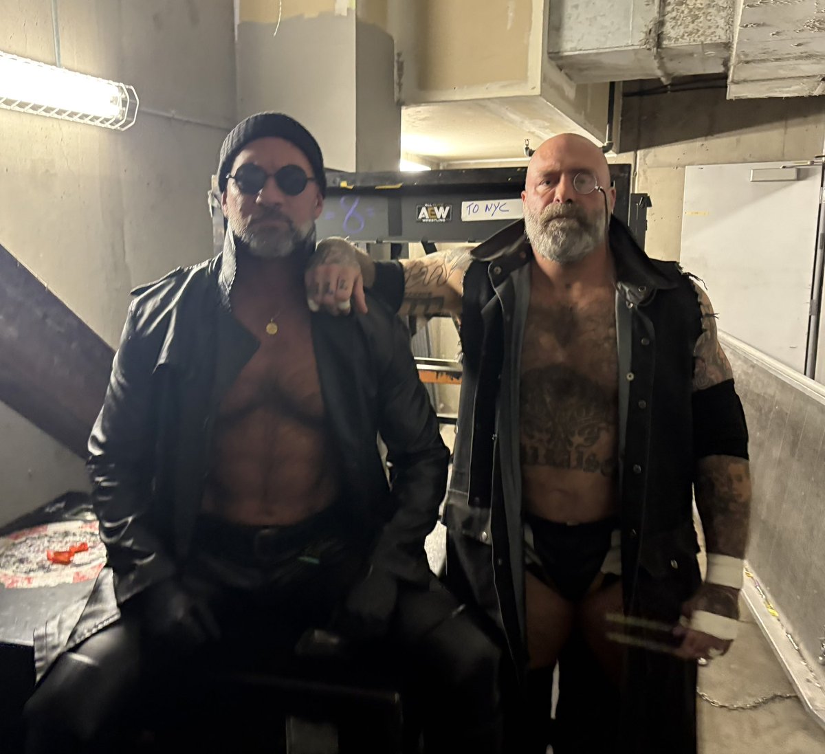 andycomplains's tweet image. Butcher and Blade are back bitch. @AEW