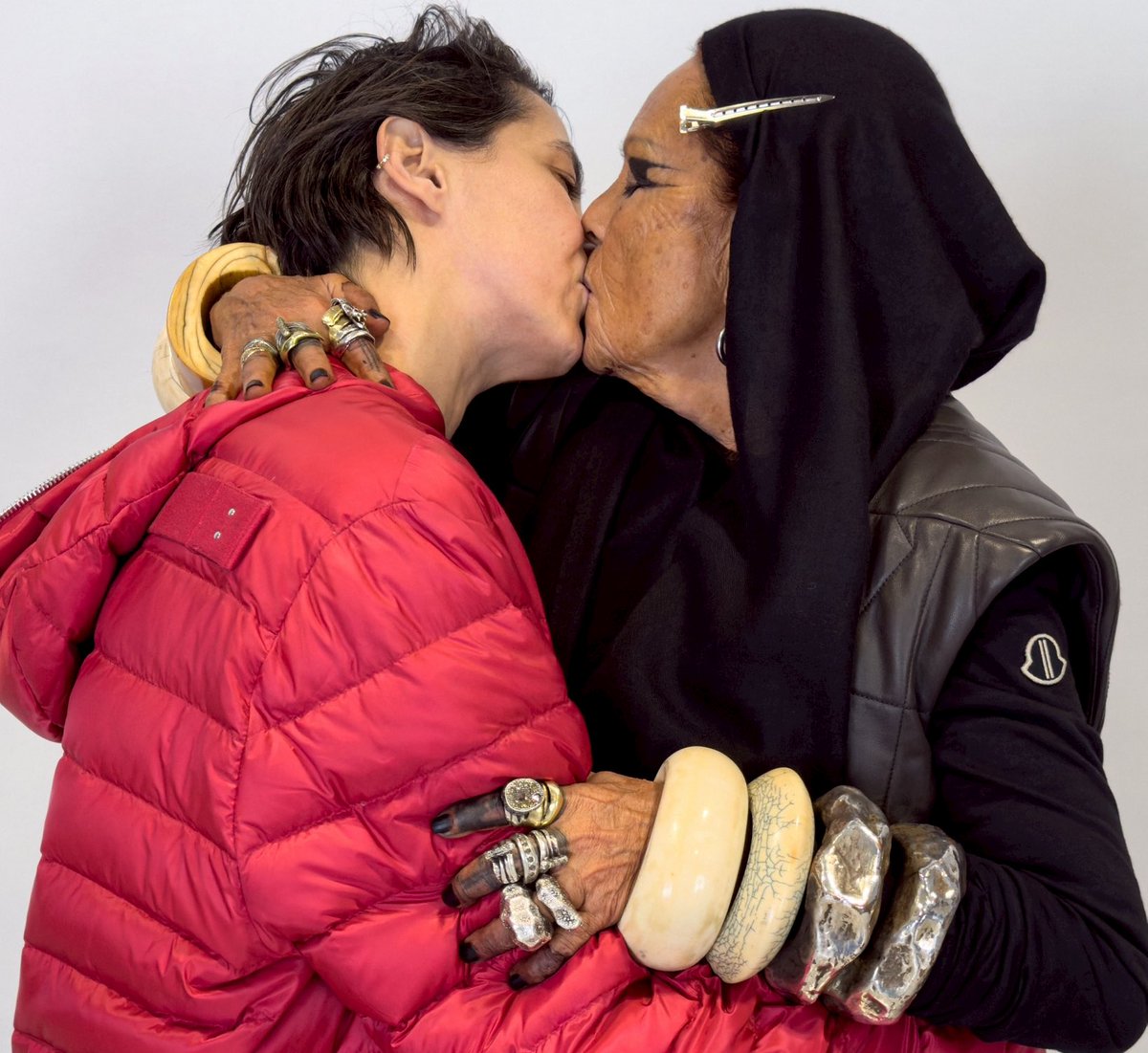 FearedBuck's tweet image. Rick Owens x Moncler SS26 campaign for their new collection.