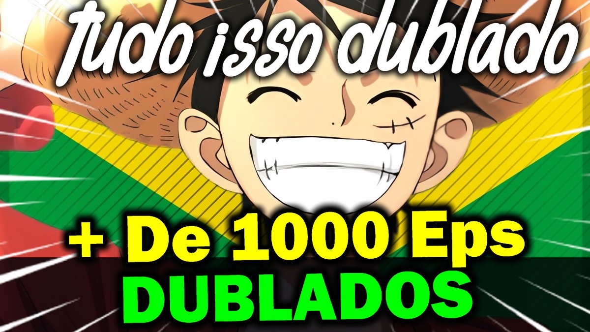 YT_Tenorio's tweet photo. Quando Vai Chegar Novos Episódios One Piece Dublado na Netflix
Link do vídeo
https://t.co/4UWzJ7g2W5 https://t.co/PUYbaIDSvp